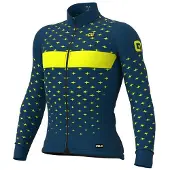 ALÉ Stars Long Sleeve Jersey Bleu M Homme