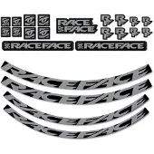 Race Face Turbine R Arc Offset 30 Stickers Gris