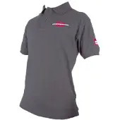 Progress Short Sleeve Polo Gris M Homme