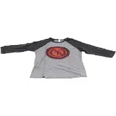 Niner Commonwealth Long Sleeve T-shirt Noir,Gris M Homme