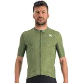 Sportful Checkmate Short Sleeve Jersey Vert L Homme