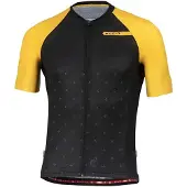Eltin Resistance Short Sleeve Jersey Jaune,Noir M Homme