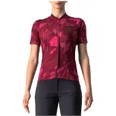 Castelli Unltd Sentiero Short Sleeve Jersey Rouge S Femme