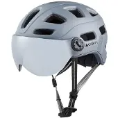 Cairn Quartz Visor Led Usb Urban Helmet Gris L