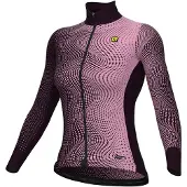 ALÉ Pr-s Circus Long Sleeve Jersey Rose XS Femme