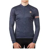 Agu Splatter Long Sleeve Jersey Bleu 2XL Femme
