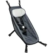 Croozer Siège bébé compatible avec tous les modèles Kid & Kid Plus à partir de 2014 et les modèles Kraams, couleur : Graphite Blue