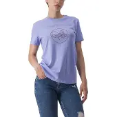 Castelli Pedalare Short Sleeve T-shirt Violet S Femme