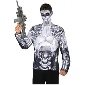 Atosa Déguisement De T-shirt Robot 3d