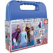 Educa Mallette puzzles progressifs reine des neiges 2