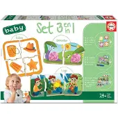 Educa Puzzle Bébé 3 en 1 18123
