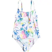Roxy Good Roma Swimsuit Blanc 6 Years Fille