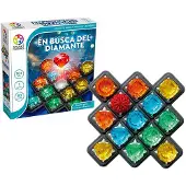 SmartGames - À la recherche du diamant - Jeu de société multicolore Multicolore - Taille unique