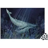 Janod 1000 baleines dans les profondeurs de l'océan Puzzle