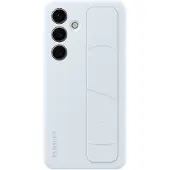 Samsung Galaxy S24 Standing Grip Back Cover Bleu
