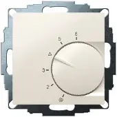 Eberle Controls Eberle UTE 1032-RAL1013-G-55 Thermostat d'ambiance encastré 5 à 30°C, Thermostat, Blanc