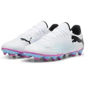 Puma FUTURE 7 PLAY FG/AG Chaussures de sport en grande taille Blanc 107723-01 Chaussures pour hommes, Taille:45