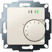 Eberle Controls Eberle UTE 2500-24-RAL1013-G-50 Thermostat d'ambiance encastré 5 à 30°C, Thermostat, Blanc