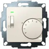 Eberle Controls Eberle UTE 1015-RAL1013-G-50 Thermostat d'ambiance encastré 5 à 30°C, Thermostat, Blanc