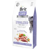 Brit Care Cat Sterilized Weight Control 7kg Multicolore
