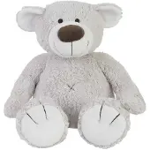 Happy horse Doudou Ours Baggio gris 40cm - Peluche Teddy