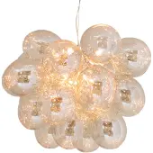 By Rydens Lampe suspendue Gross Verre ambré 62 cm