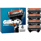 Gillette Lames de rechange du système ProGlide, paquet de 4 5 ProBades ultra-tranchantes pour un rasage net, - 1 pièce (8001090456366)