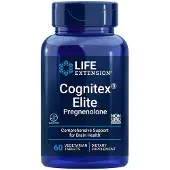 Life Extension Cognitex Elite Pregnenolone - 60 comprimés végétariens