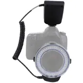 StudioKing macro lampe annulaire LED avec flash RL-130