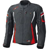 Held Veste textile moto Luca Gore-Tex, noir/rouge, S