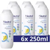 Neutral 6 x Shampooing doux pour bébé 250 ml