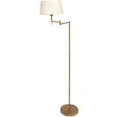 Steinhauer Lampadaire - bronze - Bella - métal textile - lampe de lecture - E27 - 5894BR -