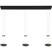 Steinhauer Lampe suspendue de cuisine Piola noir