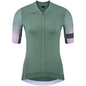 Cube Blackline Fade Short Sleeve Jersey Vert XL Femme