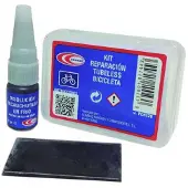 Bompar Kit de réparation tubeless noir noir One Size