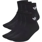 Adidas Chaussettes 'Mid Ankle 6 Pairs' noir / blanc