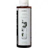 Korres Shampooing naturel à l'aloès et au thé vert pour les cheveux normaux, 250 ml