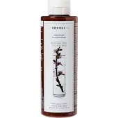 Korres Shampooing à l'amande et aux graines de lin pour cheveux secs et abîmés 250 ml