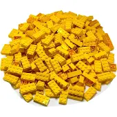LEGO Briques 2x4 Jaune - 3001 NOUVEAU Quantité 500x
