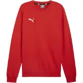 Puma Sweat de sport 'TeamGoal' rouge / blanc