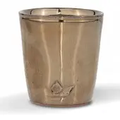 Dutchdeluxes Tasse à Expresso Dutchdeluxes Dented Cup Platinum 130ml (4 pièces)