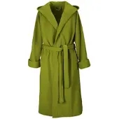 MOODIT Peignoir Reese, vert cactus - XXL - Unisex - Coton/Polyester