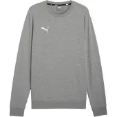 Puma Hommes, Pull-over, teamGOAL Casuals Sweat ras du cou, Gris, (3XL)