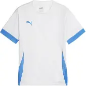 Puma Teamgoal Matchday Maillot manches courtes enfants - Blanc / Royal