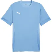 Puma T-Shirt fonctionnel 'TeamGoal Matchday' bleu ciel / blanc
