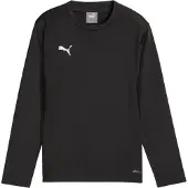 Puma Sweat de sport noir / blanc