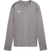 Puma Sweat de sport gris / blanc