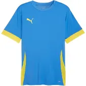 Puma Teamgoal Matchday Maillot Hommes Manches Courtes - Royal / Jaune