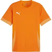 Puma T-Shirt fonctionnel orange / blanc