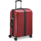 Delsey Promenade Hard 2.0 Expandable 66 cm -matkalaukku, burgundi